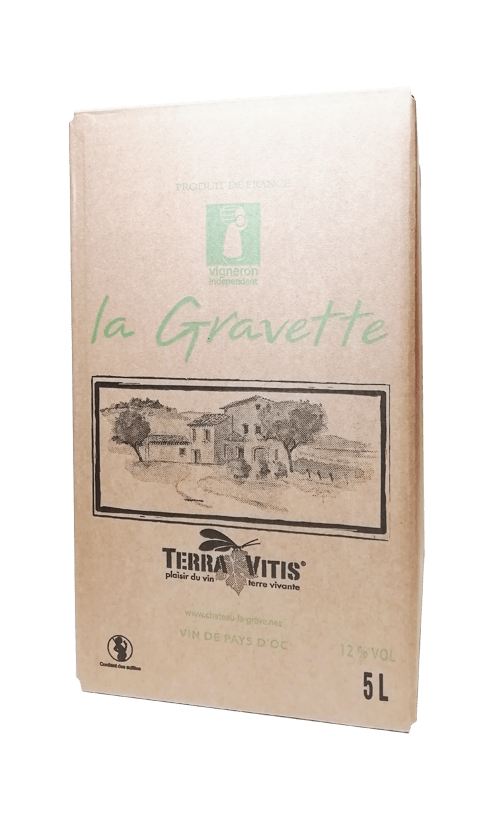 Cubi 5L – La Gravette blanc / Domaine La Grave