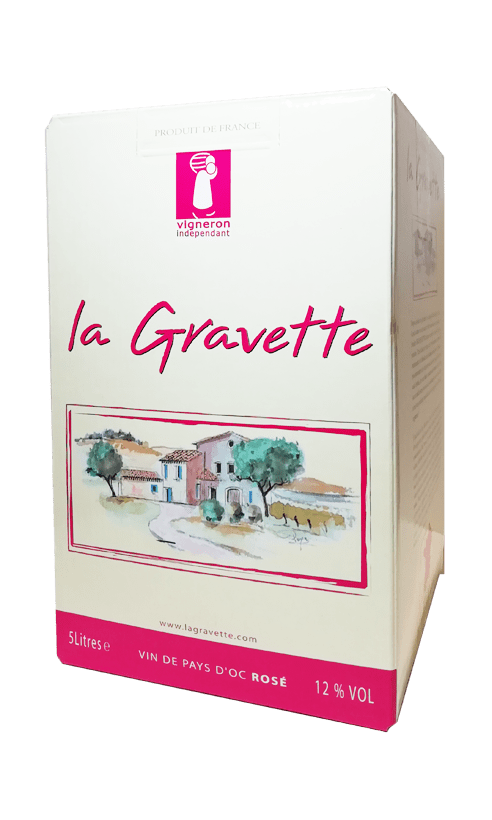 Cubi 5L – La Gravette rosé / Domaine La Grave