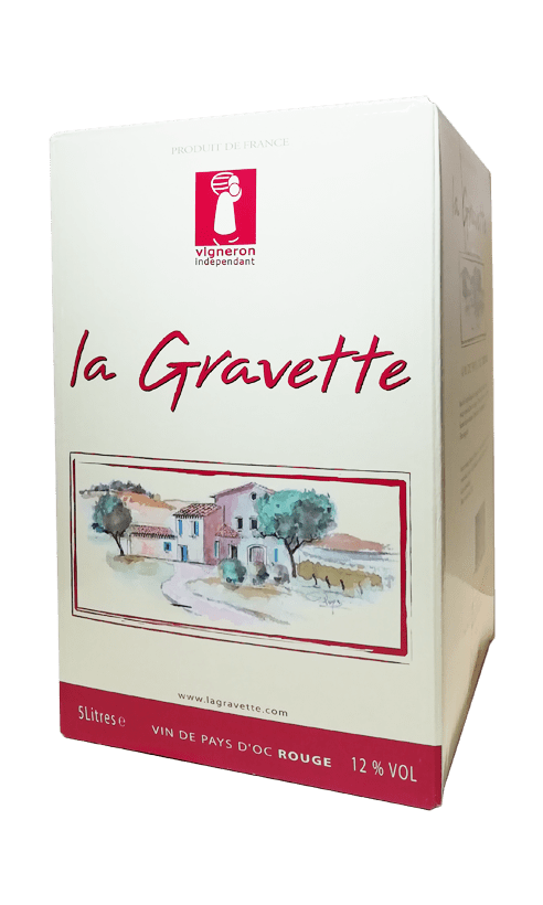 Cubi 5L – La Gravette rouge / Domaine La Grave