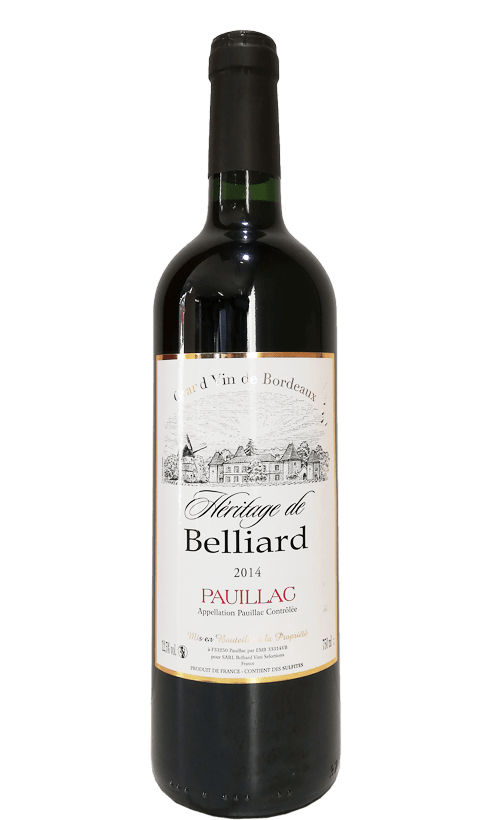 Vignobles Belliard Pauillac Héritage de Belliard