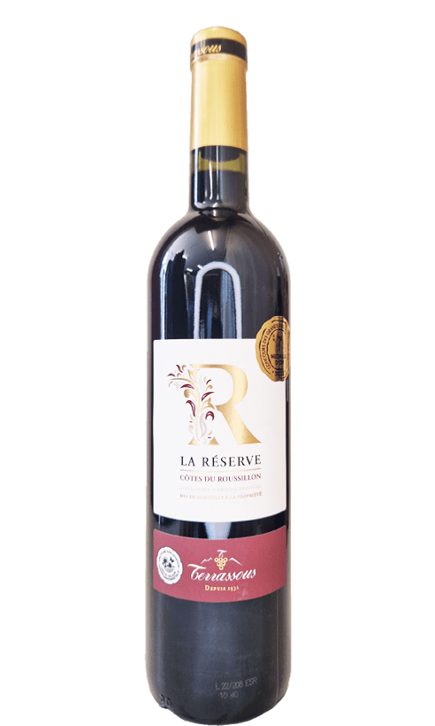 Côtes du Roussillon La Réserve (rouge) / Vignobles Terrassous